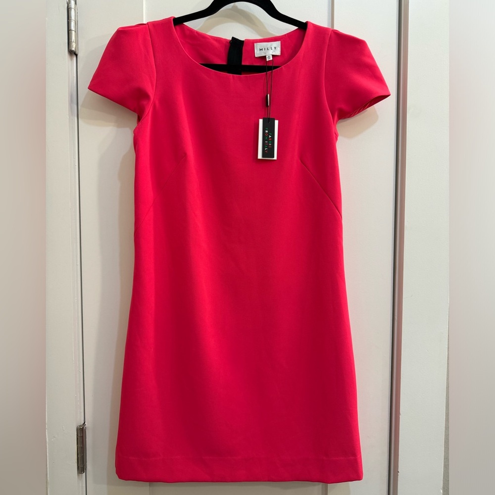 NWT Milly Chloe dress in Rose